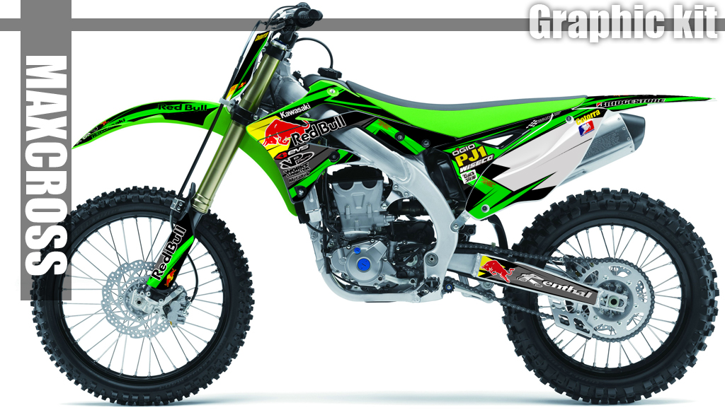 KAWASAKI KX250F KX450F 2012-2016' REDBULL STYLE